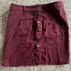 Alter’d State button up skirt